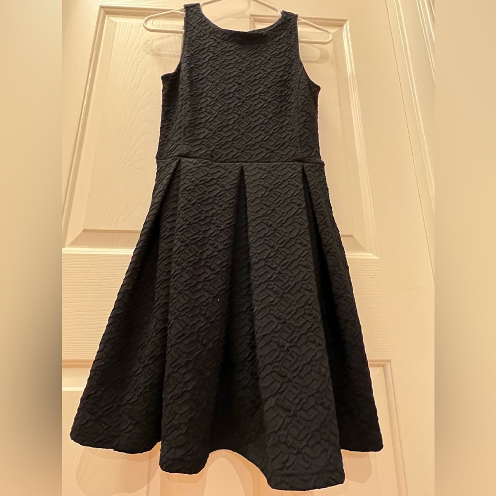 Black Crepe Cocktail Dress by Frenchi